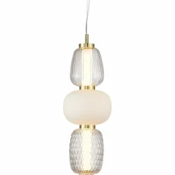 Sklep Kaja Złota, ozdobna lampa wisząca LED ML0363 CARO | Kaja Oświetlenie Shop