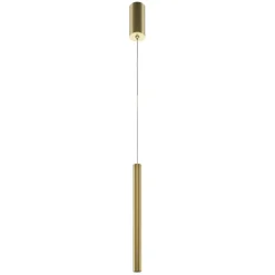 Sklep Kaja Złota, podłużna tuba, lampa wisząca MOD159PL-L6G4K2 z serii PRO BASE Outlet