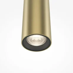 Sklep Kaja Złota, podłużna tuba, lampa wisząca MOD159PL-L6G4K2 z serii PRO BASE Outlet