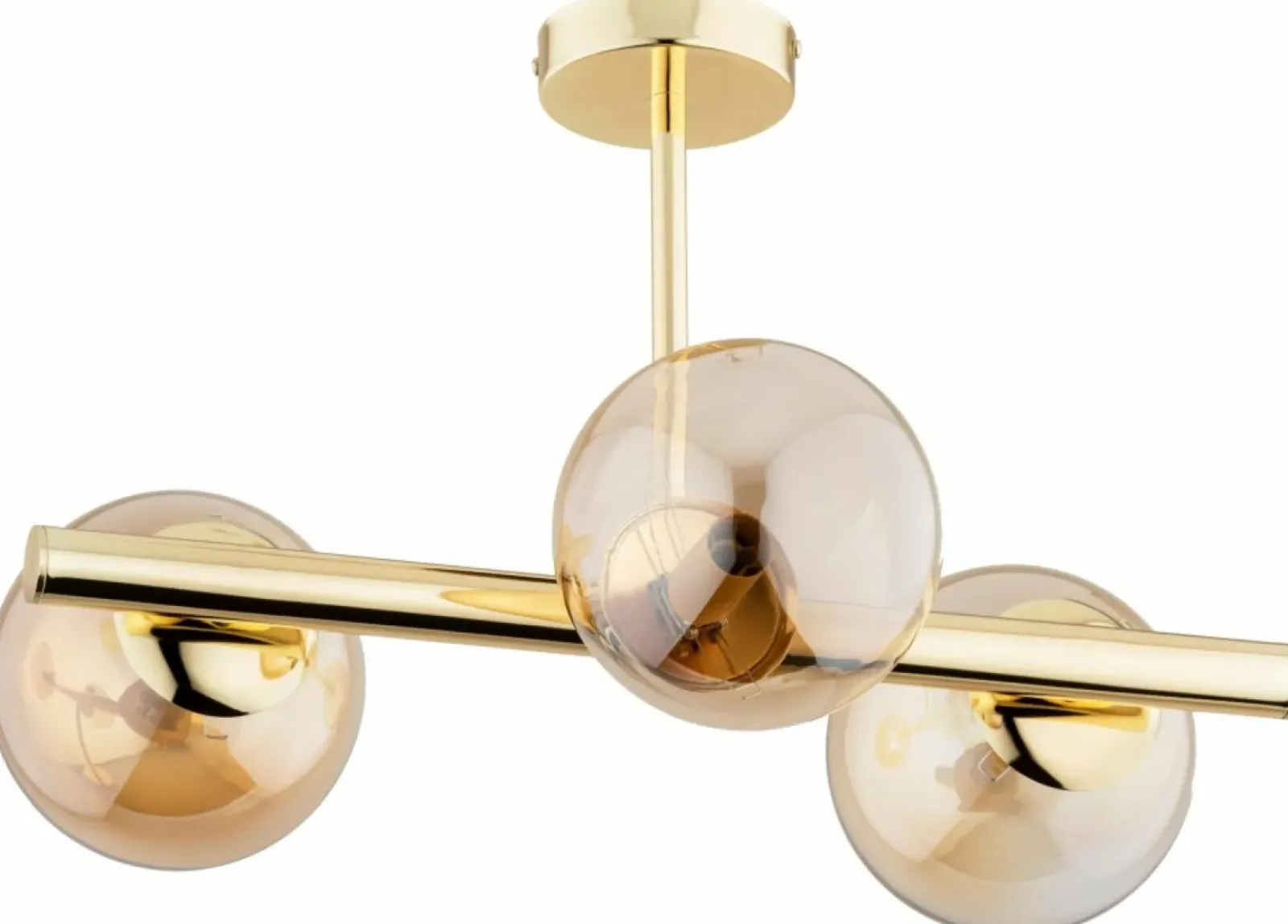 Sklep Kaja Złota, sztywna lampa sufitowa modern glamour AL 62324 ERAL | Kaja New