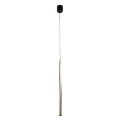 Sklep Kaja Złota tuba na regulowanym przewodzie TK 10116 PIANO BLACK GOLD | Kaja Online