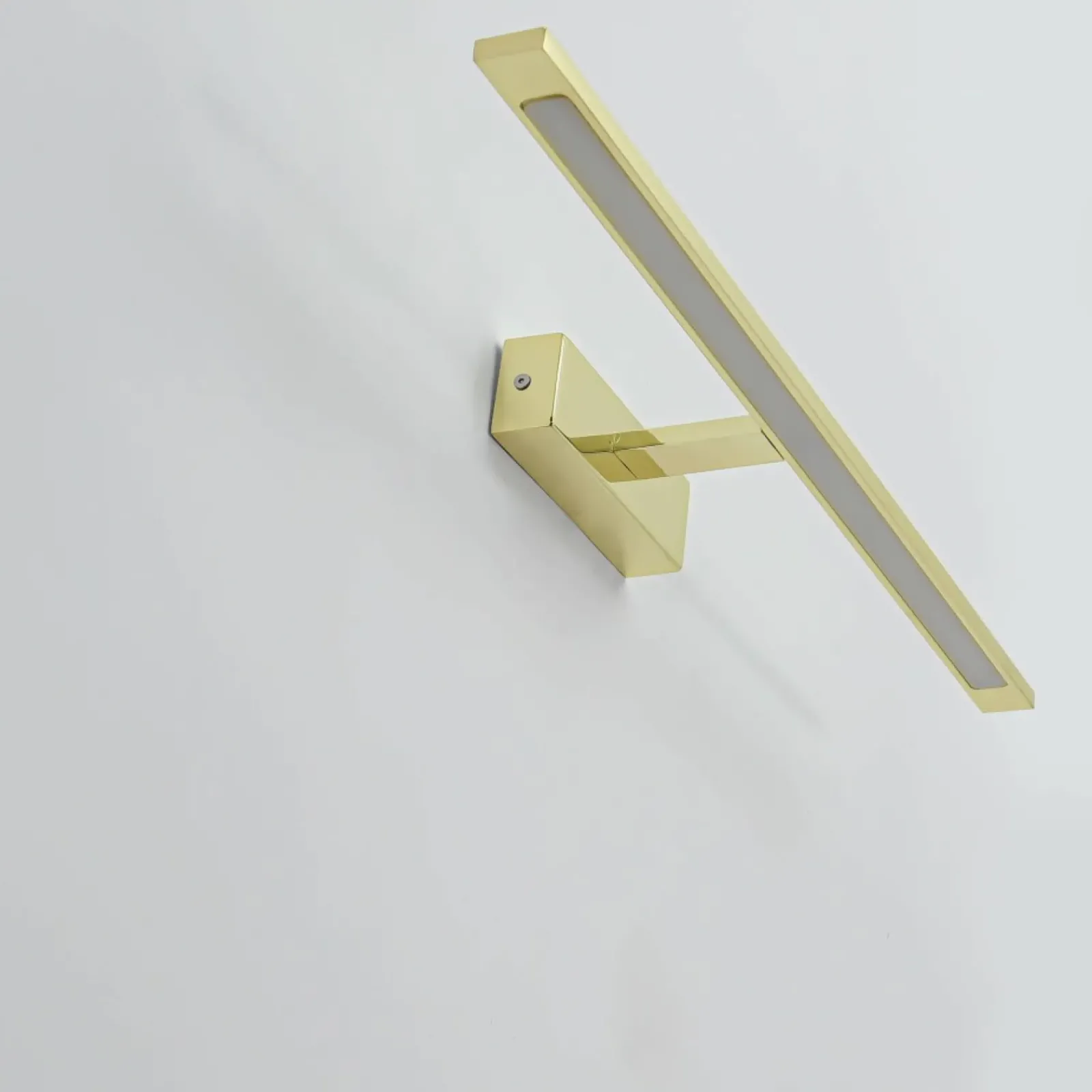 Sklep Kaja Złoty, ledowy kinkiet nad lustro GS-LWB-20W GOLD ISLA | Kaja* Lampy Led