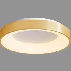 Sklep Kaja Złoty, okrągły, ledowy plafon ⌀60 5304-850RC-GD-3 GIULIA | Kaja* Lampy Led|Plafony Nowoczesne
