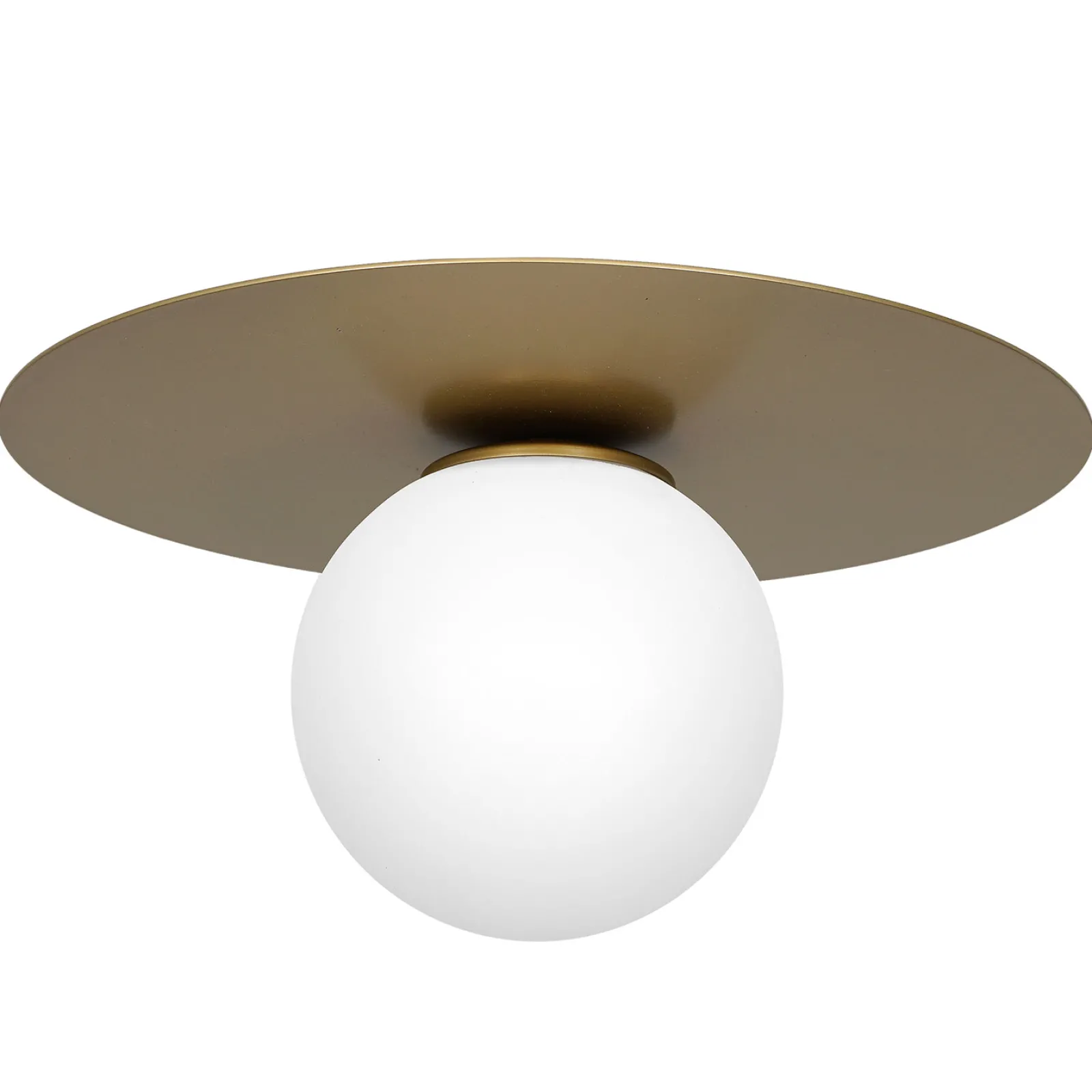 Sklep Kaja plafon, lampa sufitowa z białym kloszem LX 3309 z serii FLAT* Plafony Klasyczne
