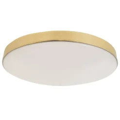 Sklep Kaja Złoty plafon sufitowy, zintegrowany LED ML7790 z serii MAYA | Kaja Oświetlenie* Lampy Led|Plafony Nowoczesne